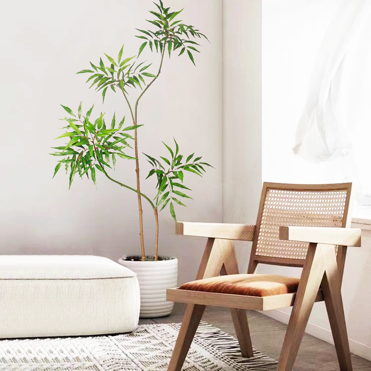 130-160CM Artificial Banyan Tr - Dracaena Marginata reseña y precio