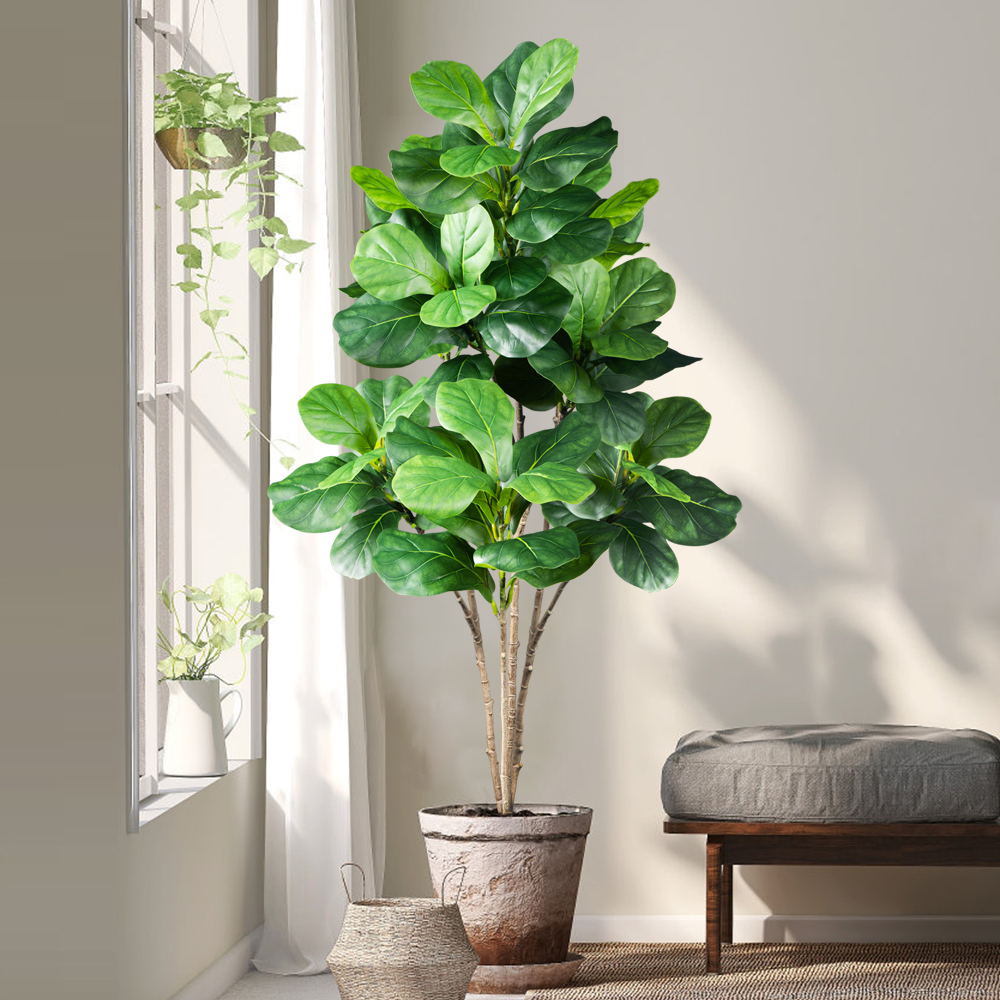 70-135cm Large Artificial Fidd - Ficus Lyrata Tree reseña y precio