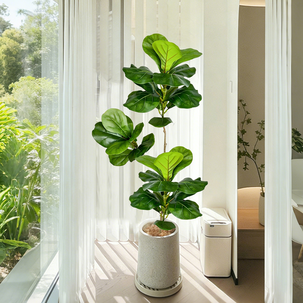 70-135cm Large Artificial Fidd - Ficus Lyrata Tree reseña y precio