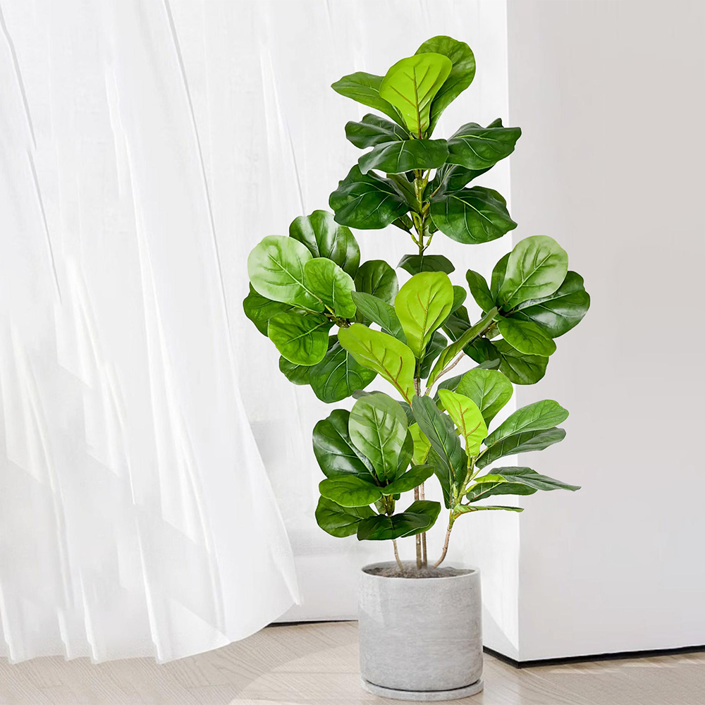 70-135cm Large Artificial Fidd - Ficus Lyrata Tree reseña y precio