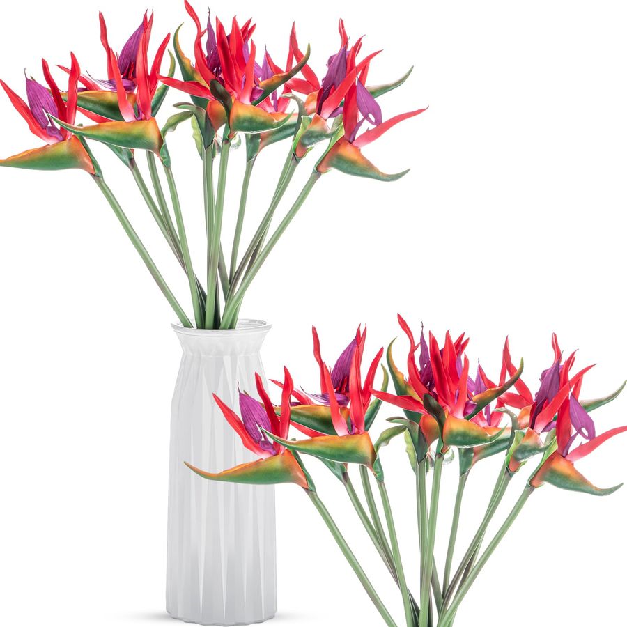 12 Pcs Bird of Paradise Artifi - Bird Paradise Strelitzia reseña y precio