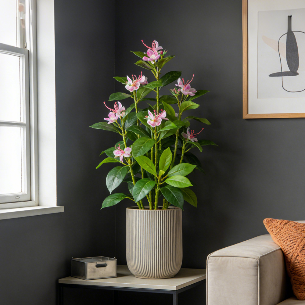 21-40cm Artificial Azalea Flow - Ficus Lyrata Tree reseña y precio