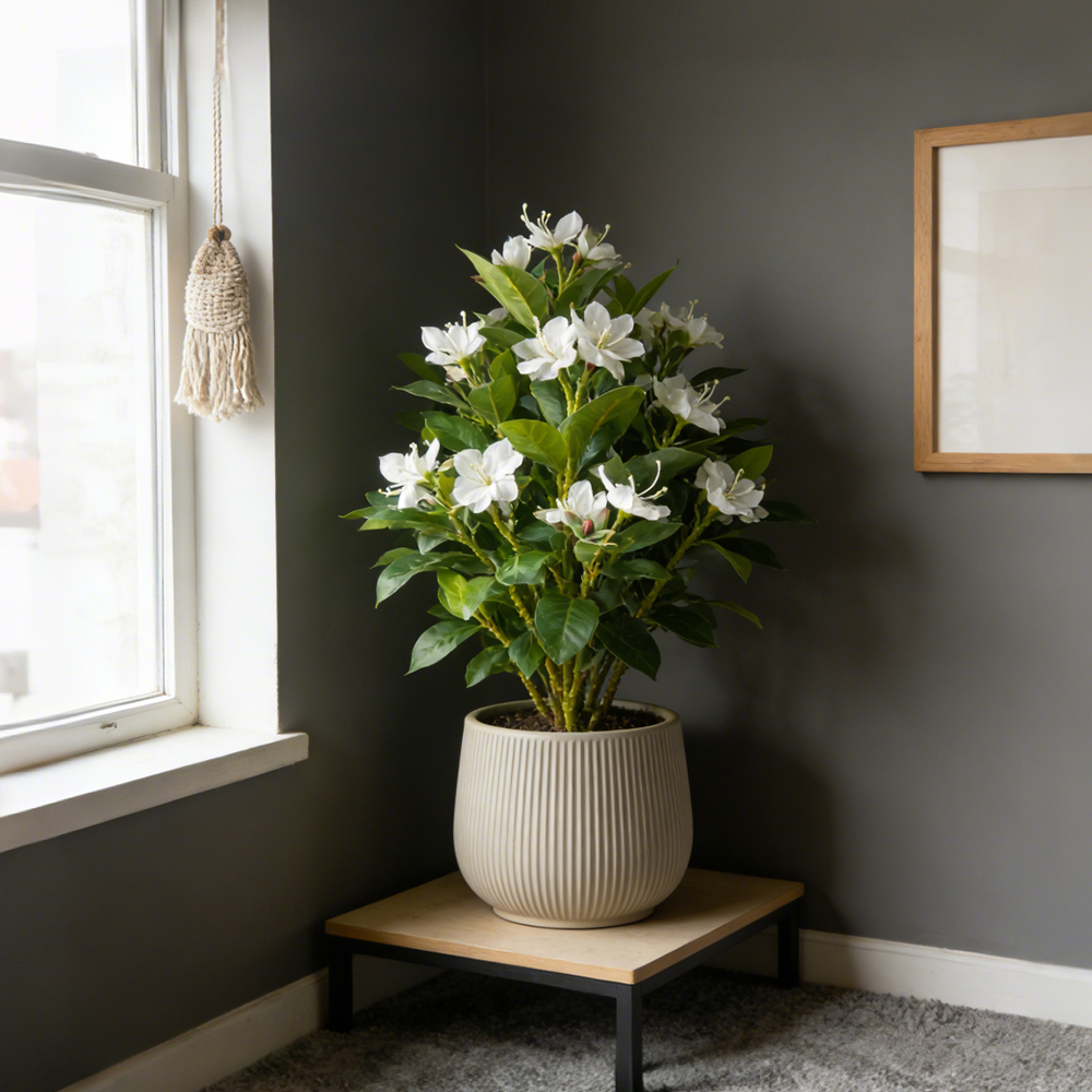 21-40cm Artificial Azalea Flow - Ficus Lyrata Tree reseña y precio