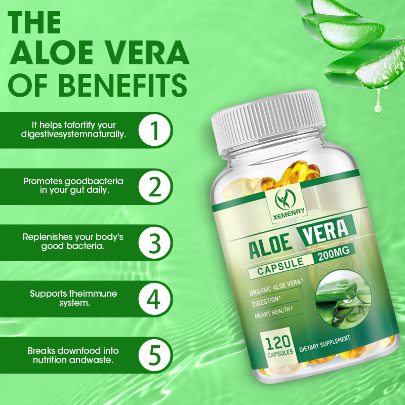 Aloe Vera Capsules - Help Prom - Aloe Vera Pot reseña y precio