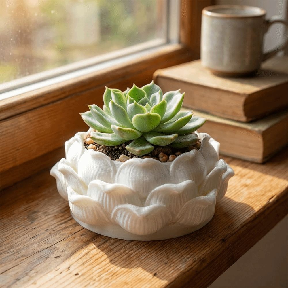Lotus Shaped Succulent Plant P - Echeveria Succulent reseña y precio