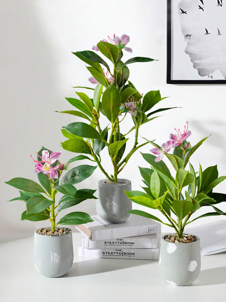21-40cm Artificial Azaleas Pla - Ficus Lyrata Tree reseña y precio