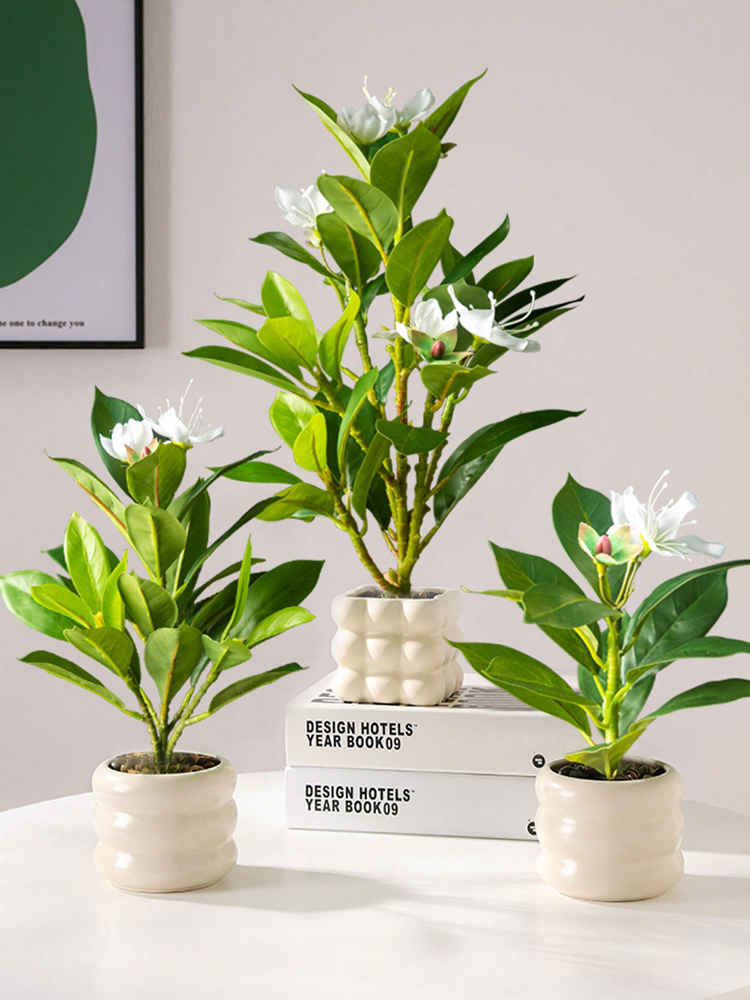 21-40cm Artificial Azaleas Pla - Ficus Lyrata Tree reseña y precio