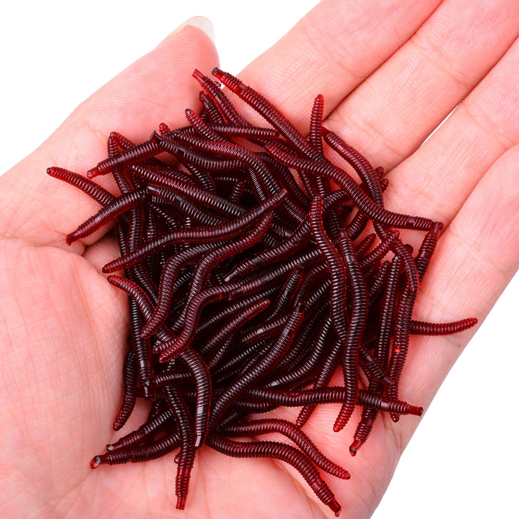 20PCS-100PCS 3.5cm 0.15g Soft  - Aglaonema Red reseña y precio