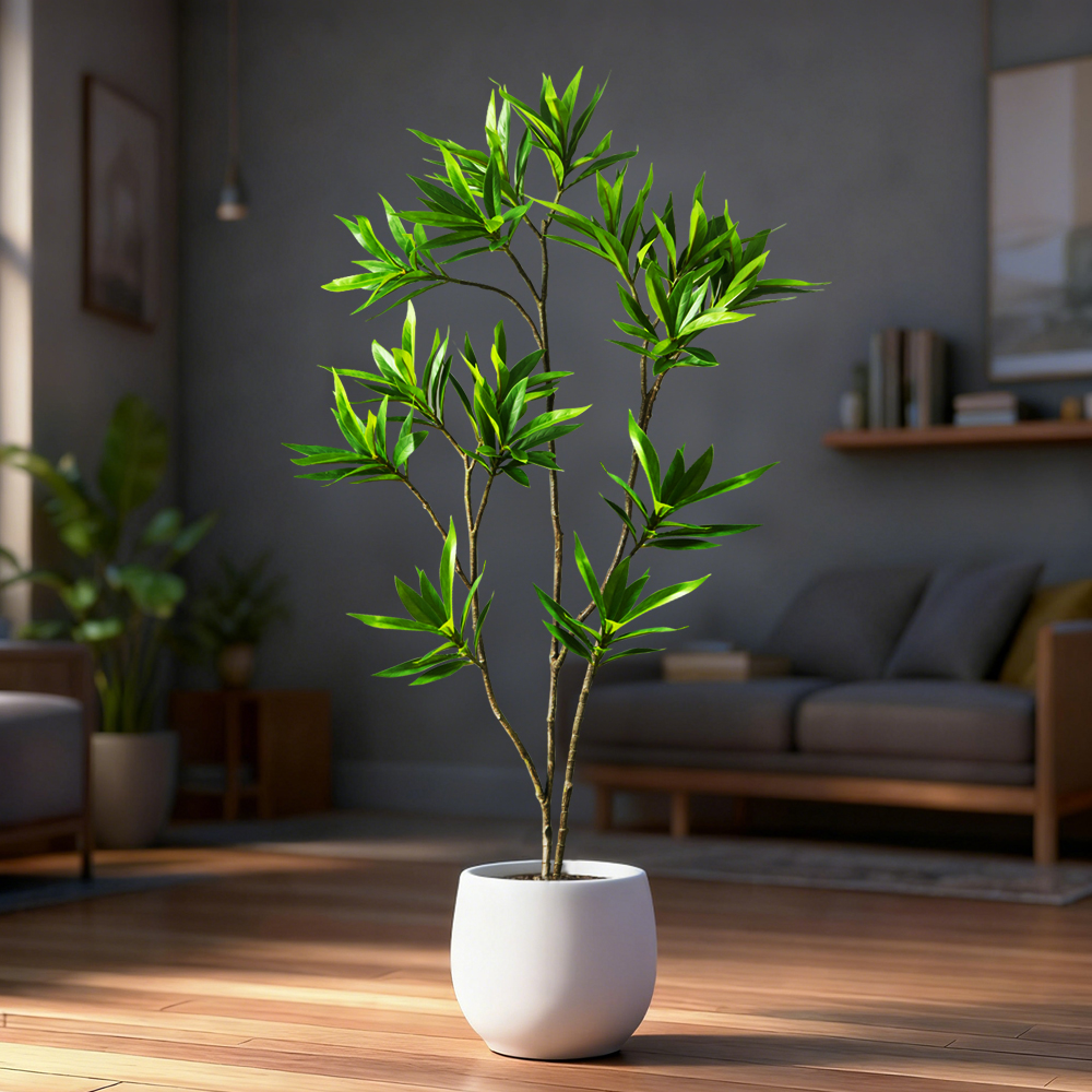 50-133cm Large Artificial Palm - Dracaena Marginata reseña y precio