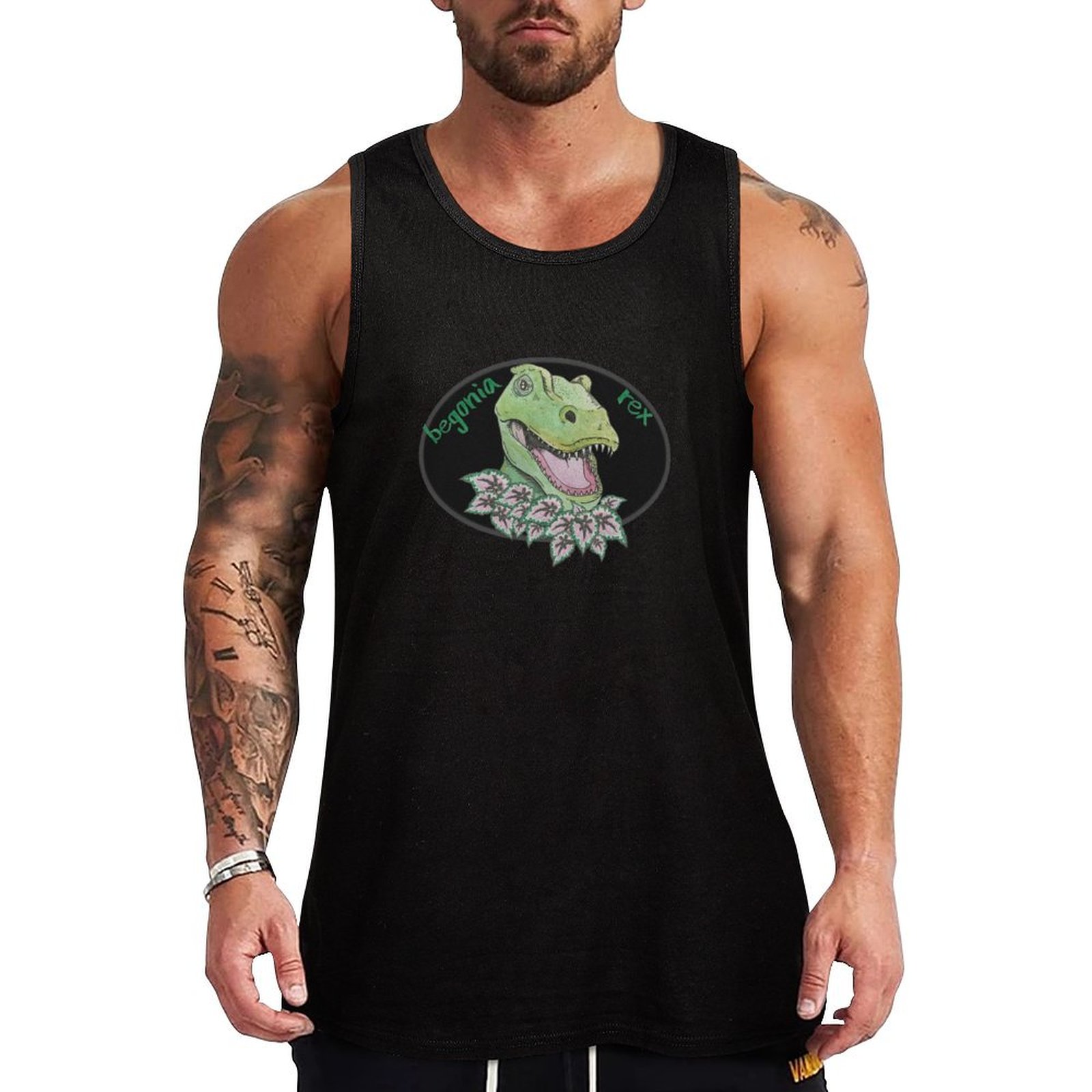 T rex begonia Tank Top Street  - Begonia Rex reseña y precio