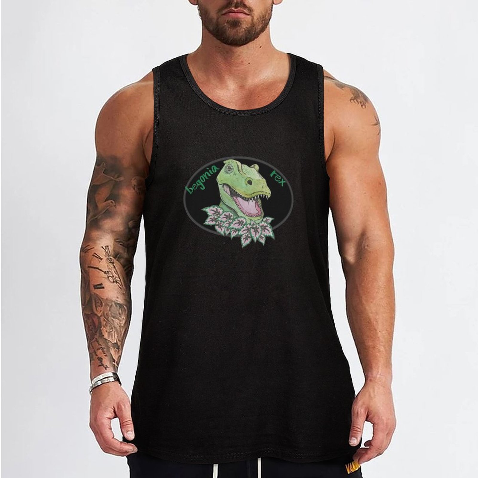 T rex begonia Tank Top Street  - Begonia Rex reseña y precio