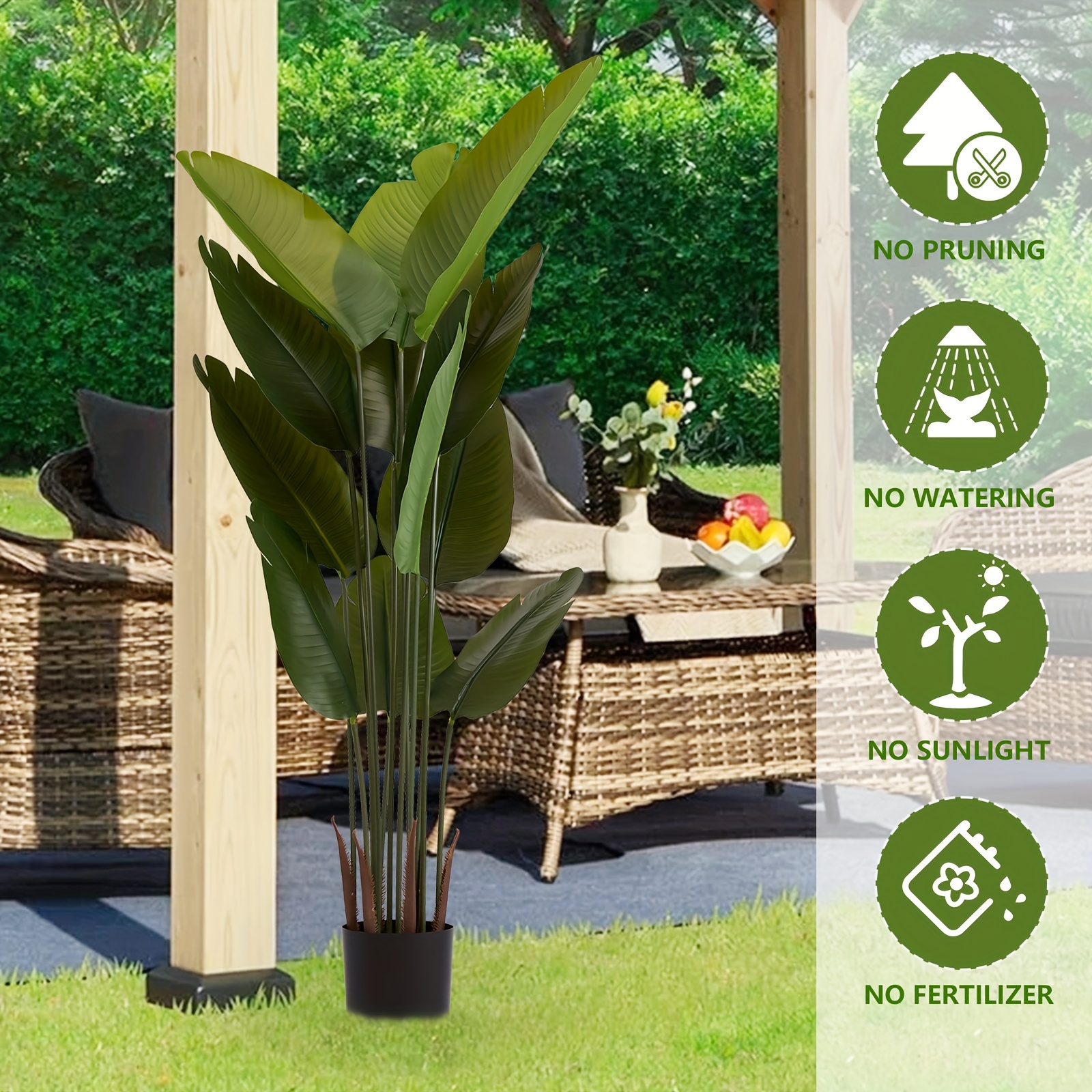 Artificial Bird Of Paradise Pl - Bird Paradise Strelitzia reseña y precio