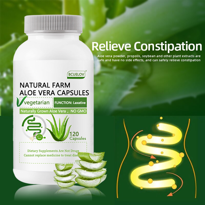 Natural Farm Aloe Vera Capsule - Aloe Vera Pot reseña y precio