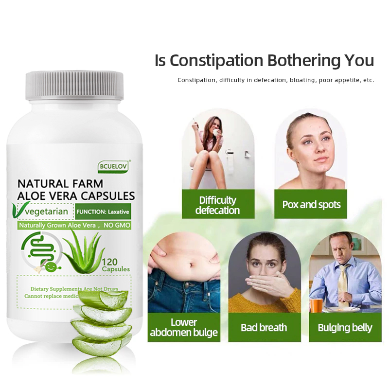 Natural Farm Aloe Vera Capsule - Aloe Vera Pot reseña y precio