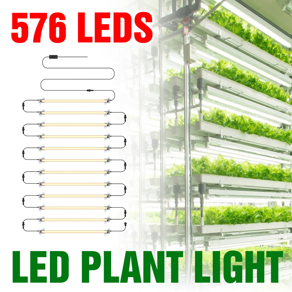 LED Grow Light Strip Full Spec - Echeveria Succulent reseña y precio
