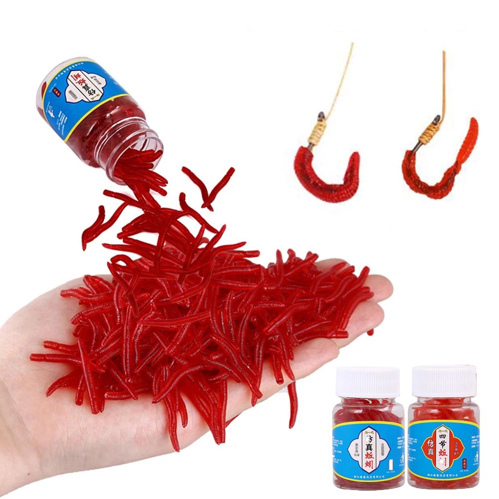 100pcs/Bottle Realistic Tackle - Aglaonema Red reseña y precio