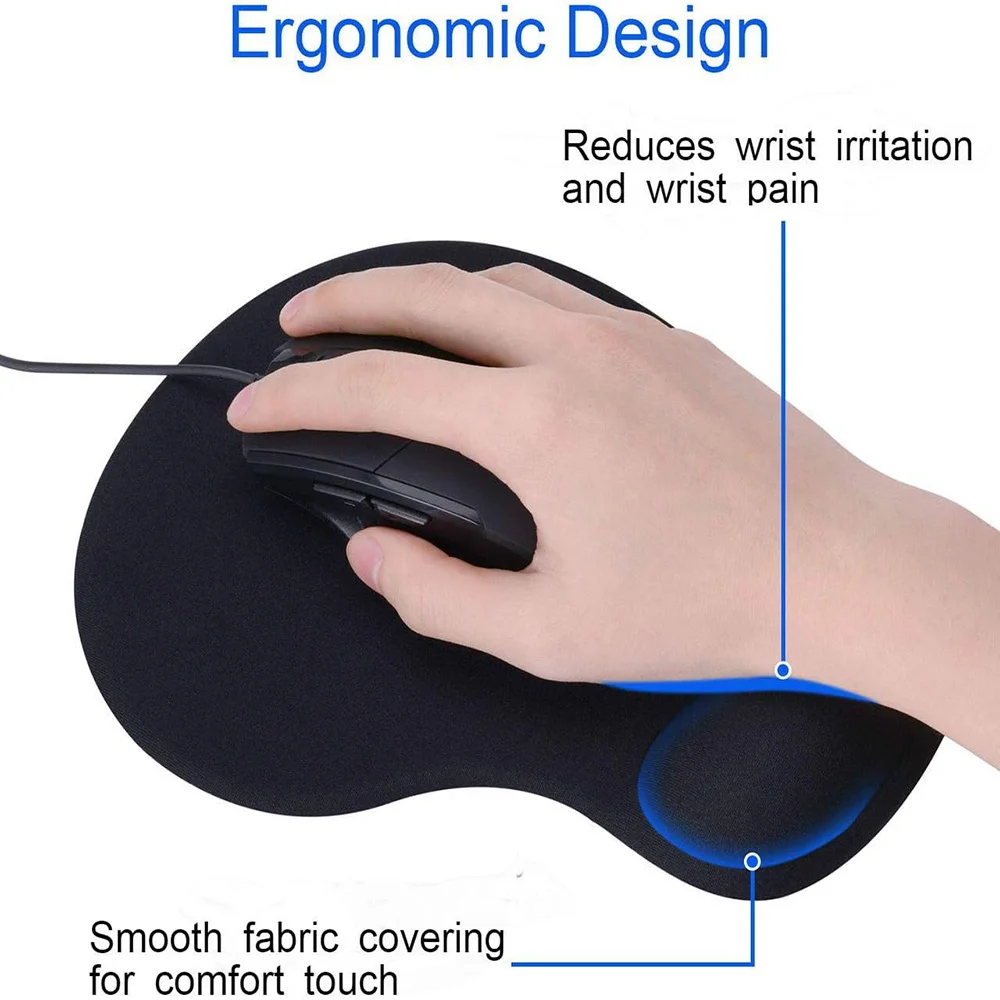 Wrist Guard Mouse Pad Office D - Tradescantia Purple reseña y precio