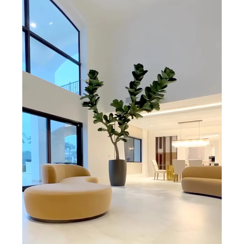 Artificial Plants Indoor Potte - Ficus Lyrata Tree reseña y precio