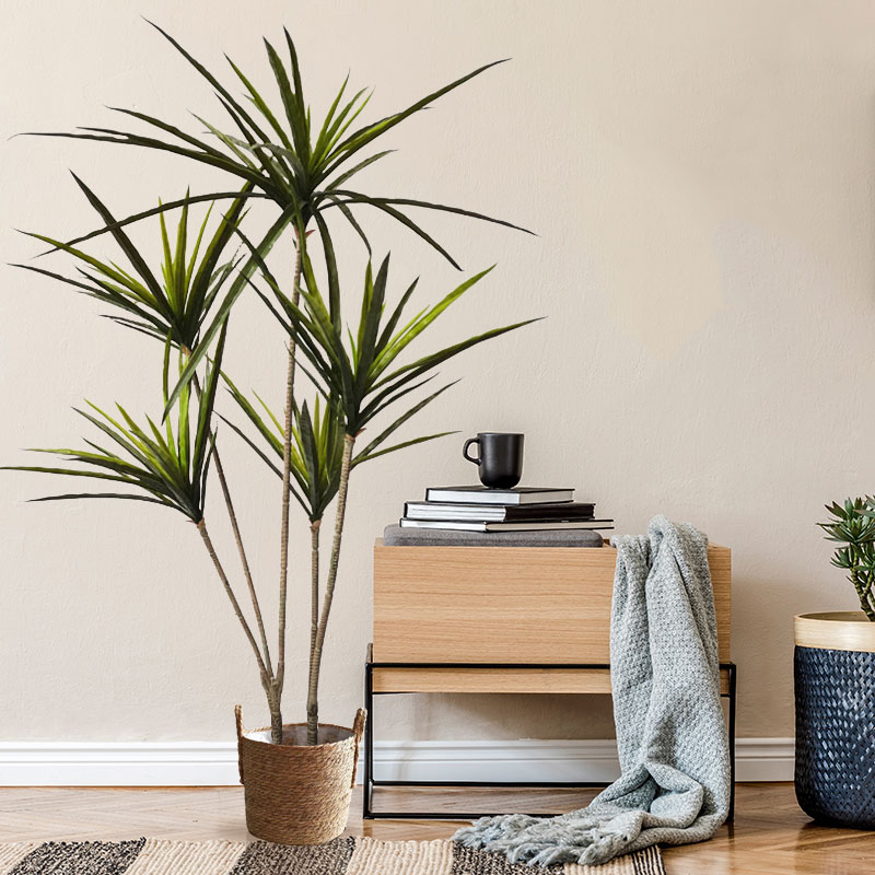 90-120cm Large Artificial Drac - Dracaena Marginata reseña y precio