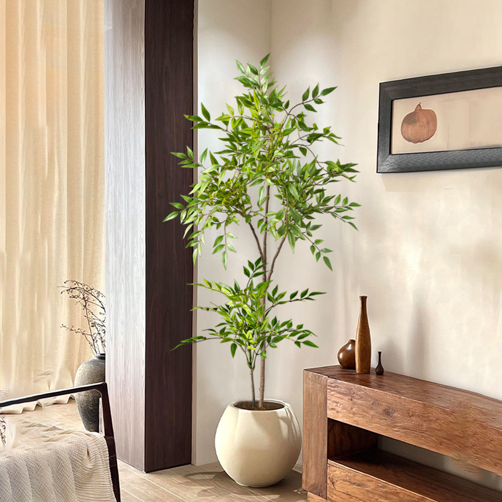 75-140cm Largen Fake Nandina T - Dracaena Marginata reseña y precio