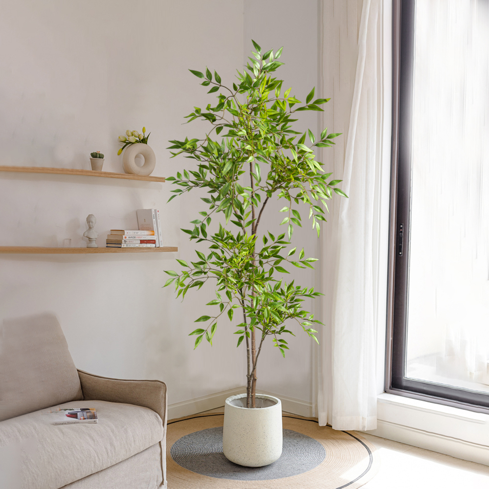75-140cm Largen Fake Nandina T - Dracaena Marginata reseña y precio
