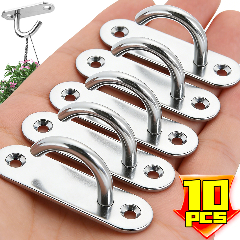 Stainless Steel J Hooks Multi- - Spider Plant Hanging reseña y precio