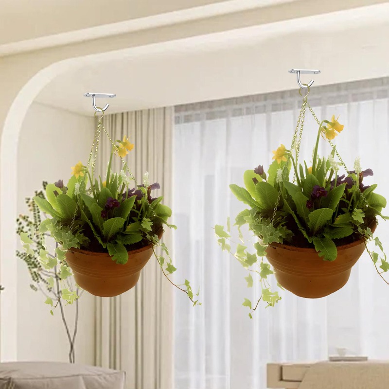 Stainless Steel J Hooks Multi- - Spider Plant Hanging reseña y precio