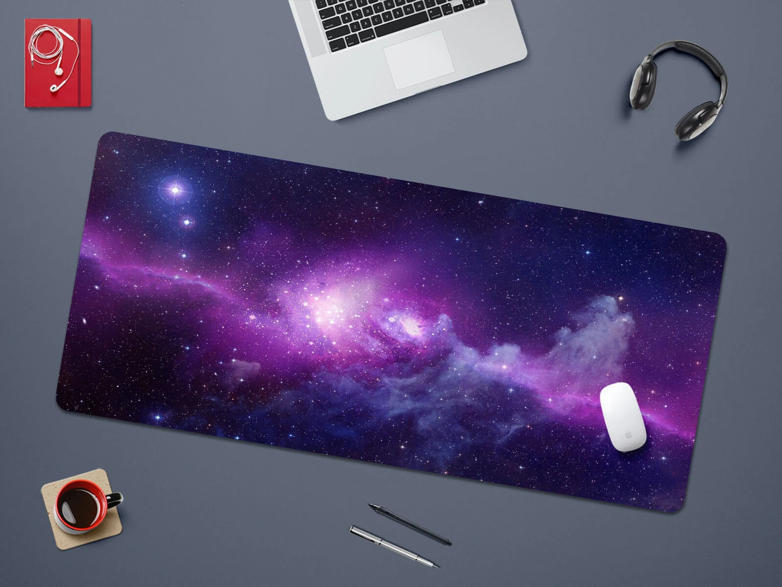 Purple Universe Mouse Pad Xl D - Tradescantia Purple reseña y precio