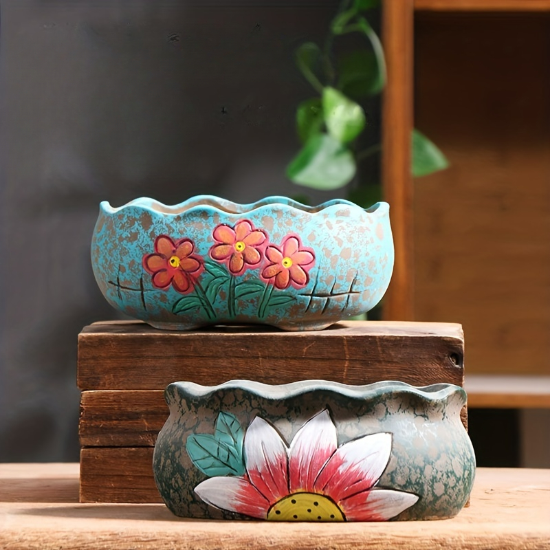 Succulent Flower Pot Ceramic L - Pilea Peperomioides reseña y precio
