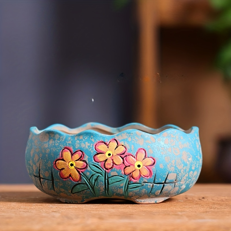 Succulent Flower Pot Ceramic L - Pilea Peperomioides reseña y precio