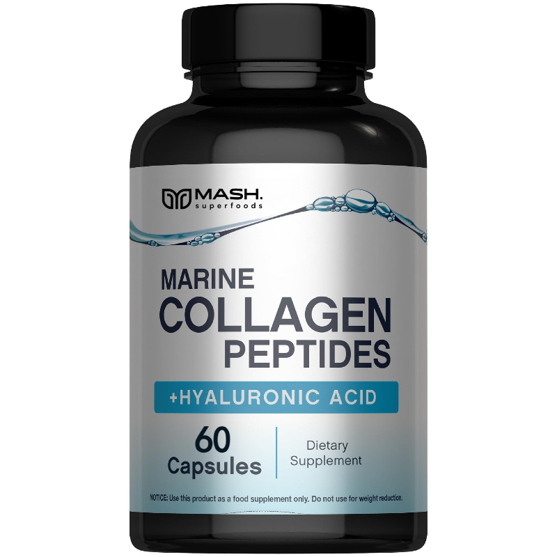 Marine Collagen Capsules with  - Aloe Vera Pot reseña y precio