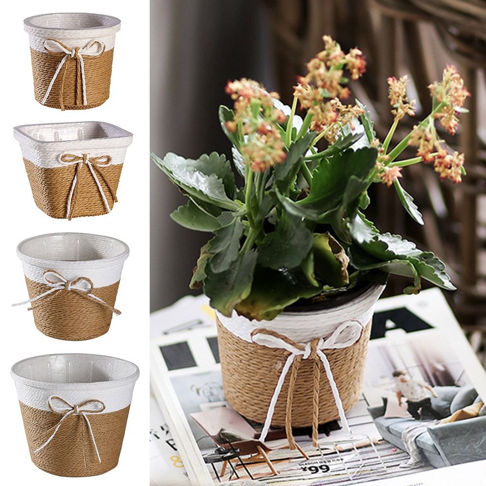 Paper Rope Braided Braided Flo - Aloe Vera Pot reseña y precio