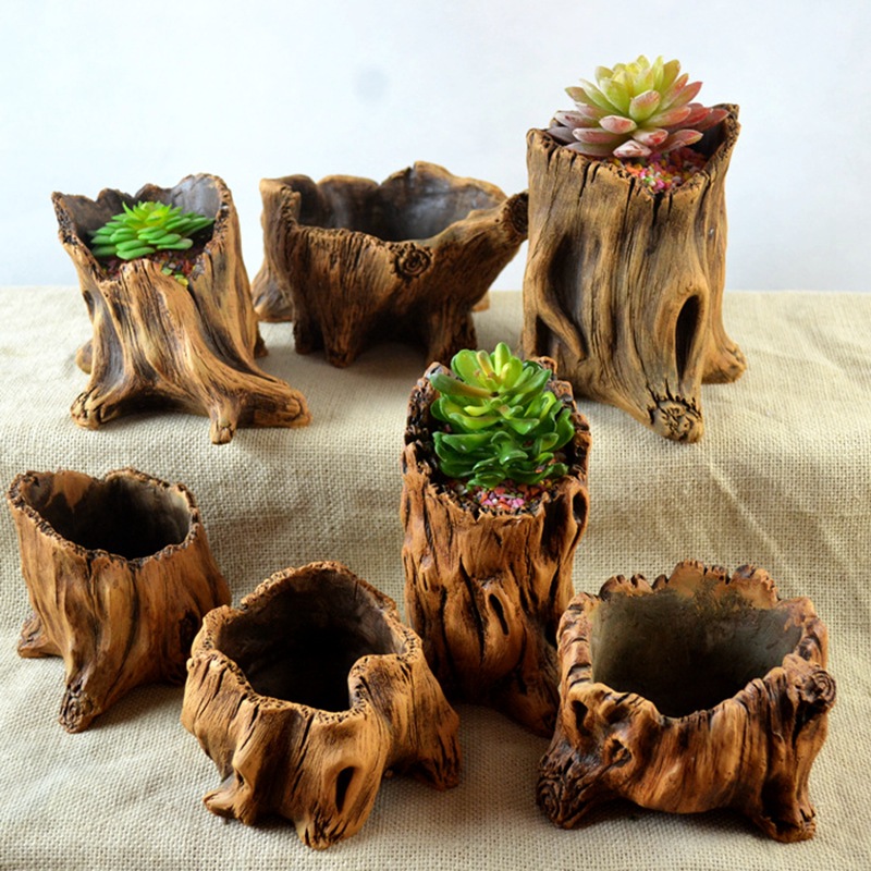 Imitation Wooden Stakes Tree R - Echeveria Succulent reseña y precio
