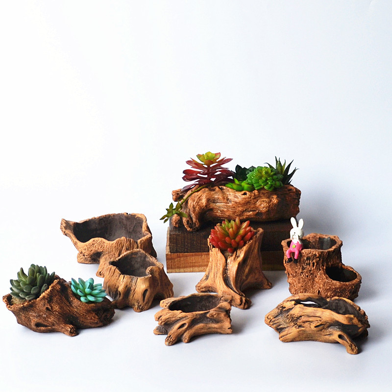 Imitation Wooden Stakes Tree R - Echeveria Succulent reseña y precio