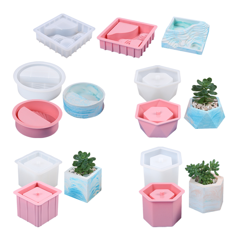 Succulent Flowerpot Silicone M - Echeveria Succulent reseña y precio