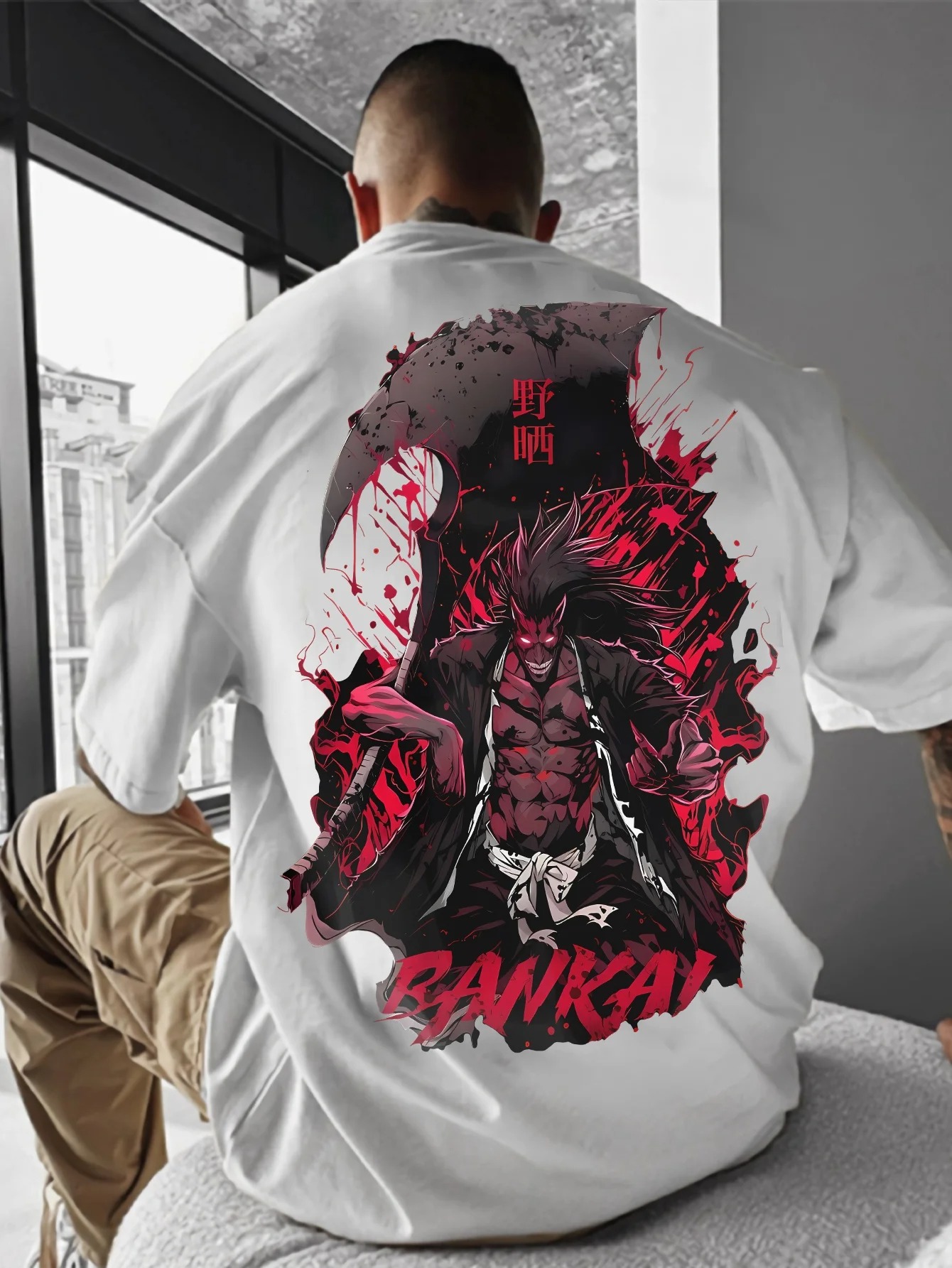 2026 BLEACH Kenpachi T-shirt A - Aglaonema Red reseña y precio