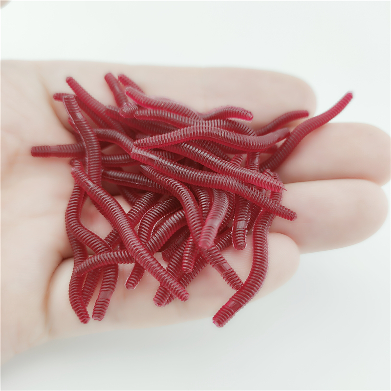 100PCS Soft Lure Bass Bream Bl - Aglaonema Red reseña y precio