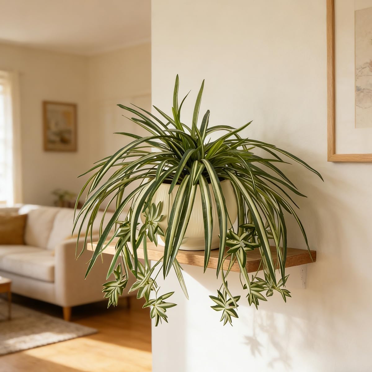 4PCS Artificial Hanging Spider - Spider Plant Hanging reseña y precio