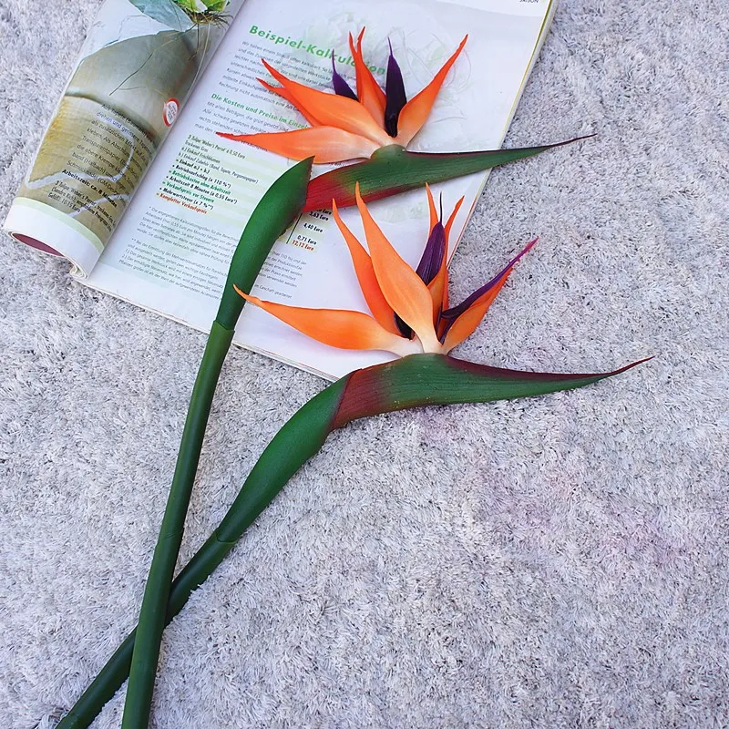 80CM artificial real touch flo - Bird Paradise Strelitzia reseña y precio