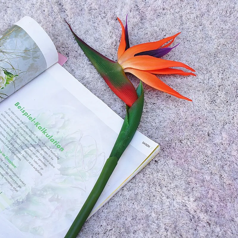 80CM artificial real touch flo - Bird Paradise Strelitzia reseña y precio