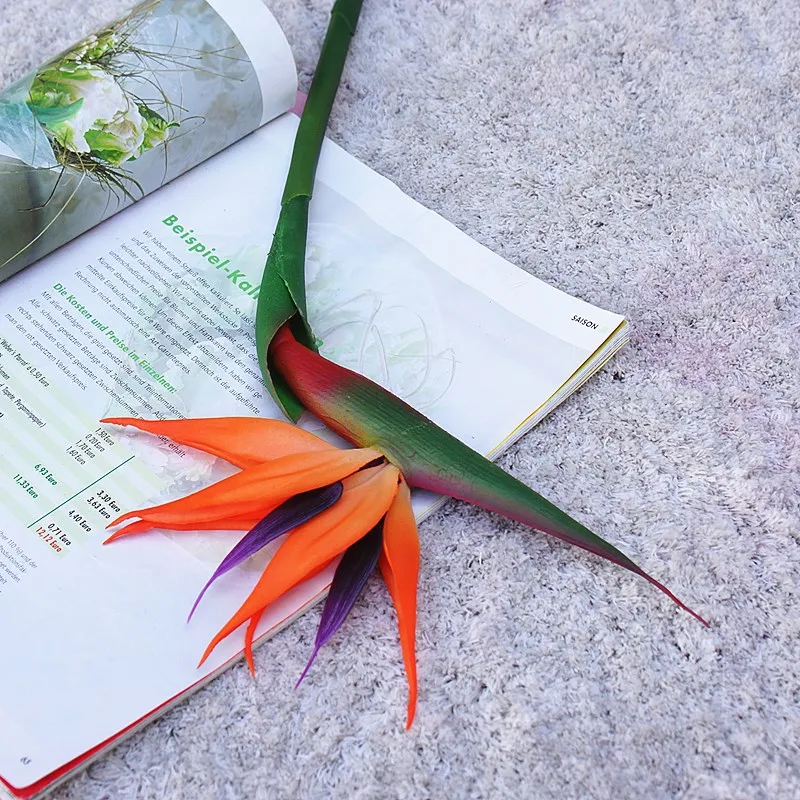 80CM artificial real touch flo - Bird Paradise Strelitzia reseña y precio