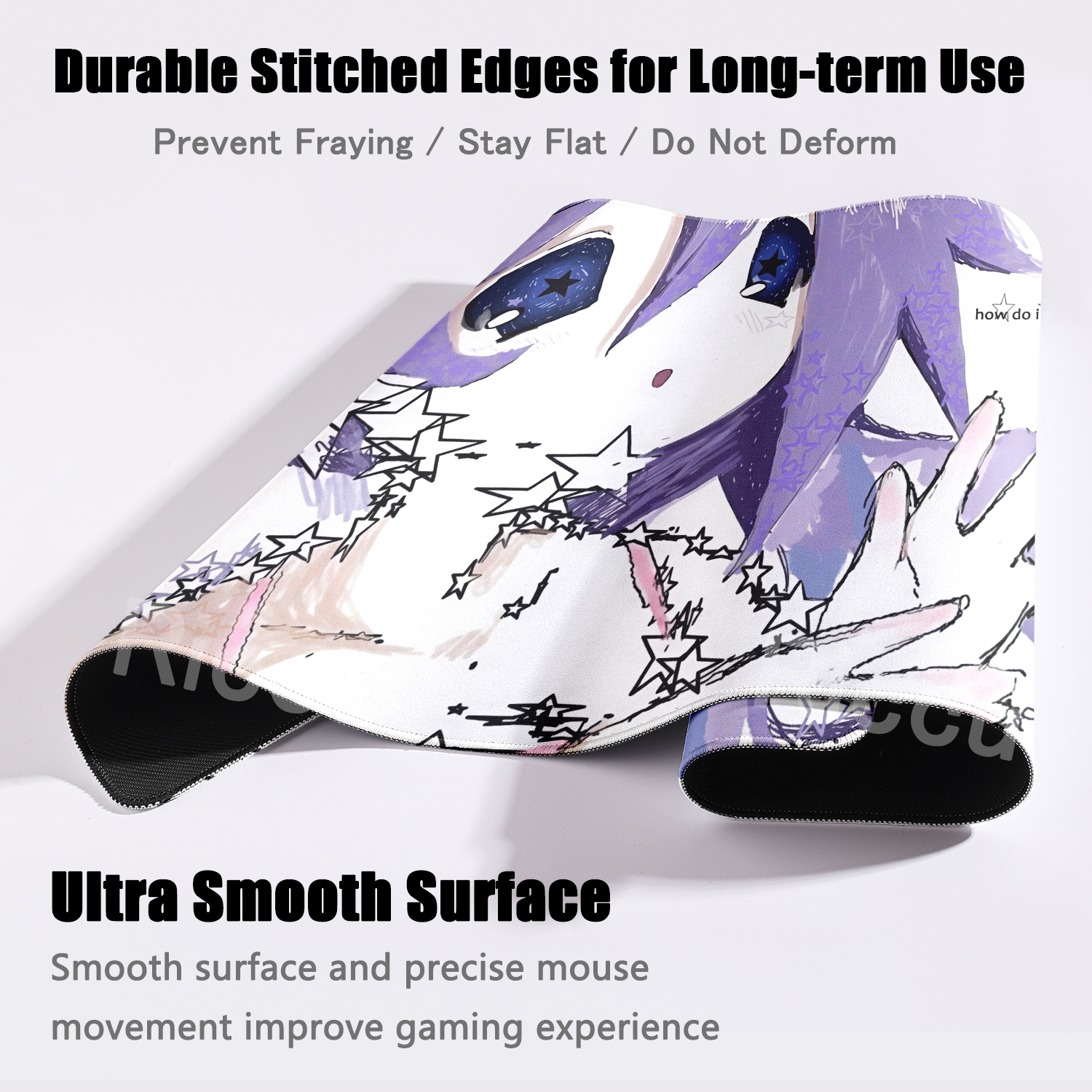 Purple Anime Girls Large Mouse - Tradescantia Purple reseña y precio