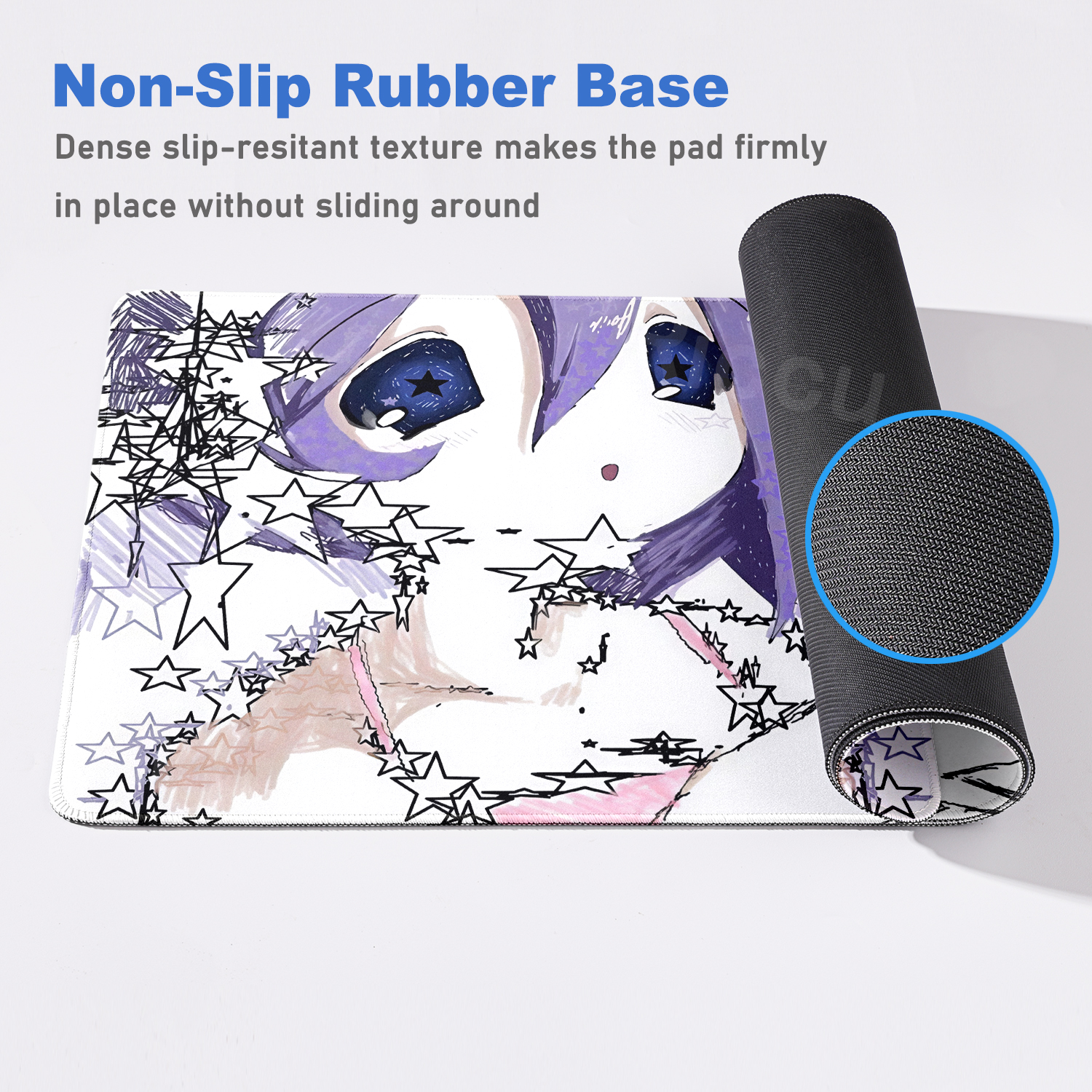 Purple Anime Girls Large Mouse - Tradescantia Purple reseña y precio