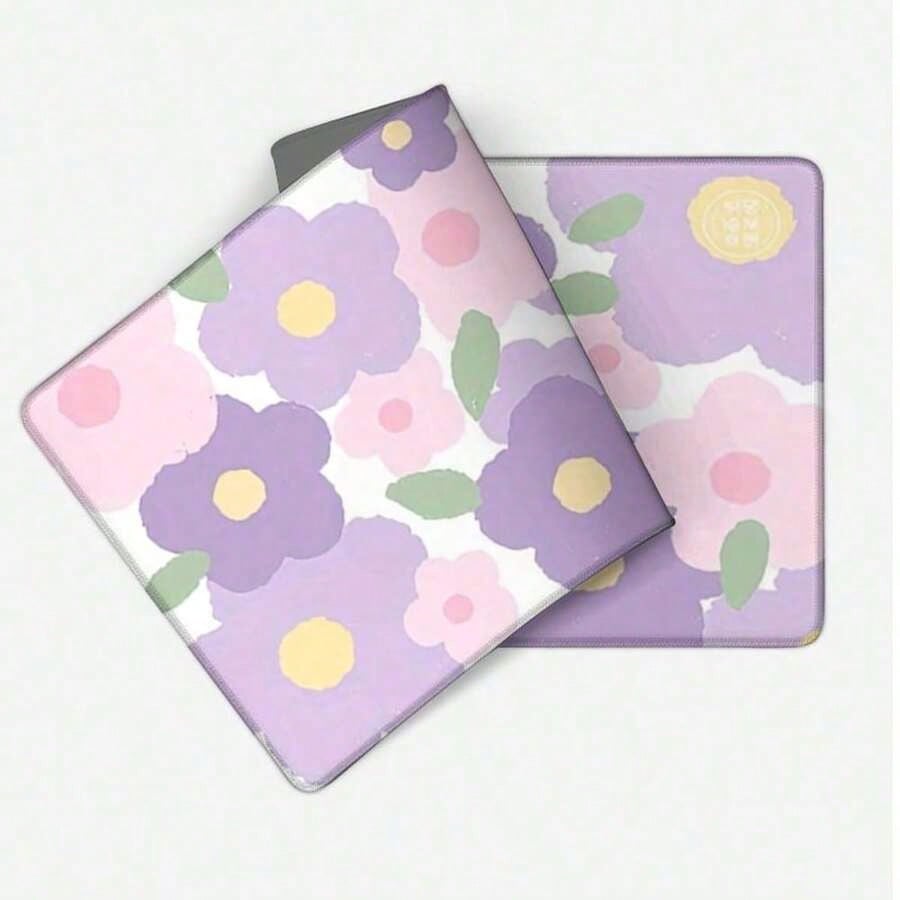 Purple Flower Mouse Pad - Larg - Tradescantia Purple reseña y precio