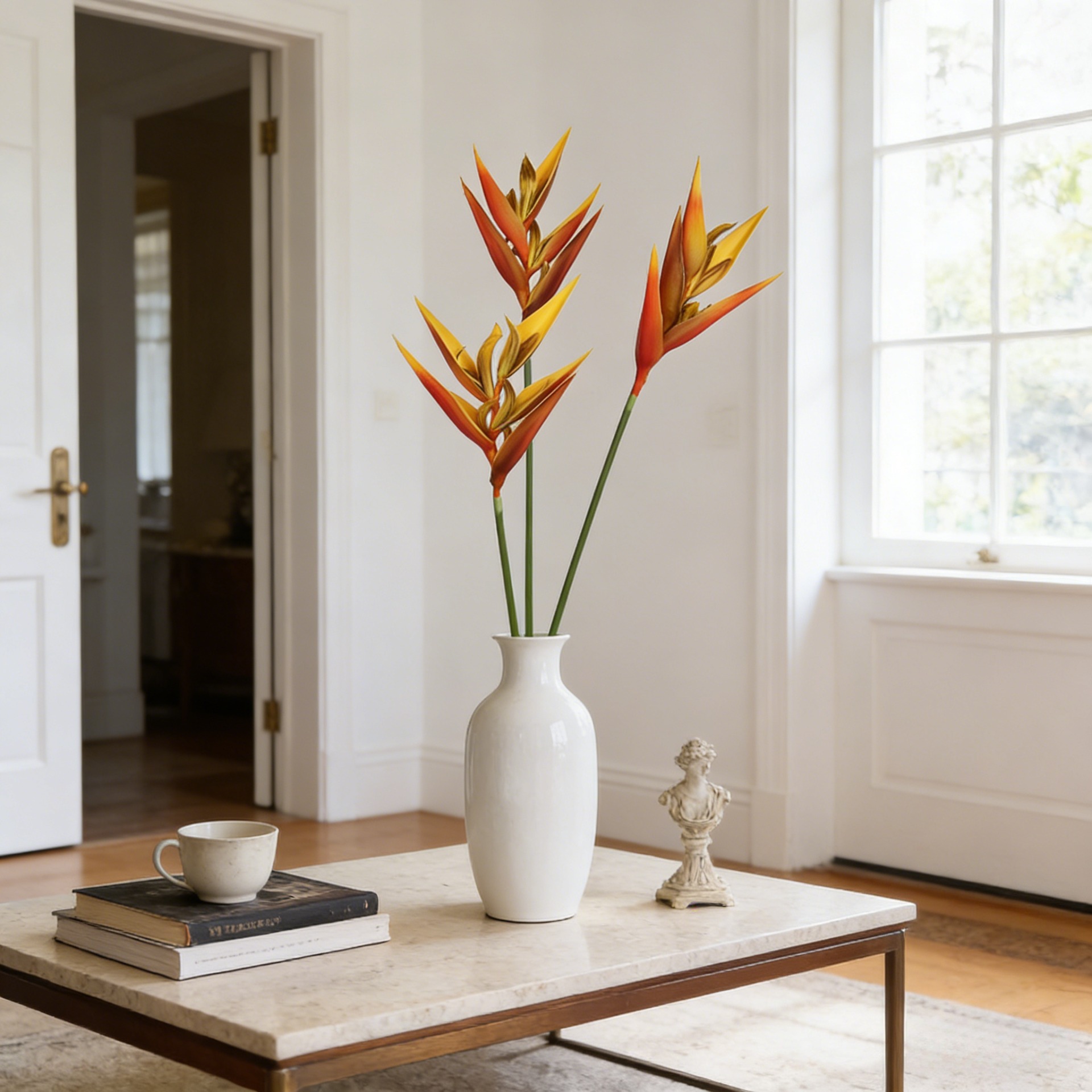 36.6 Inch Artificial Bird of P - Bird Paradise Strelitzia reseña y precio