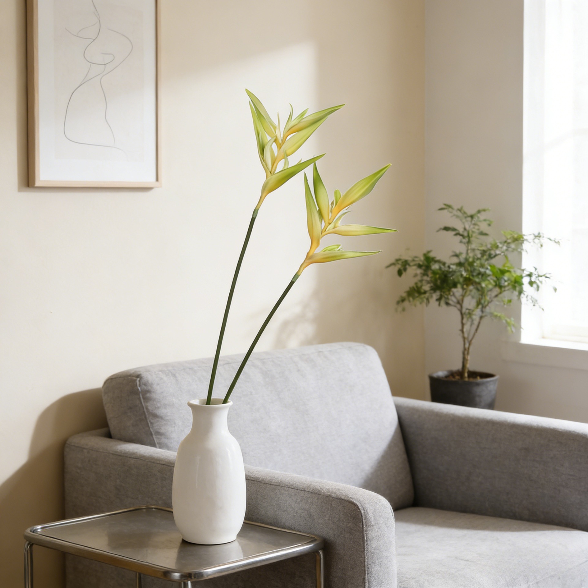 36.6 Inch Artificial Bird of P - Bird Paradise Strelitzia reseña y precio