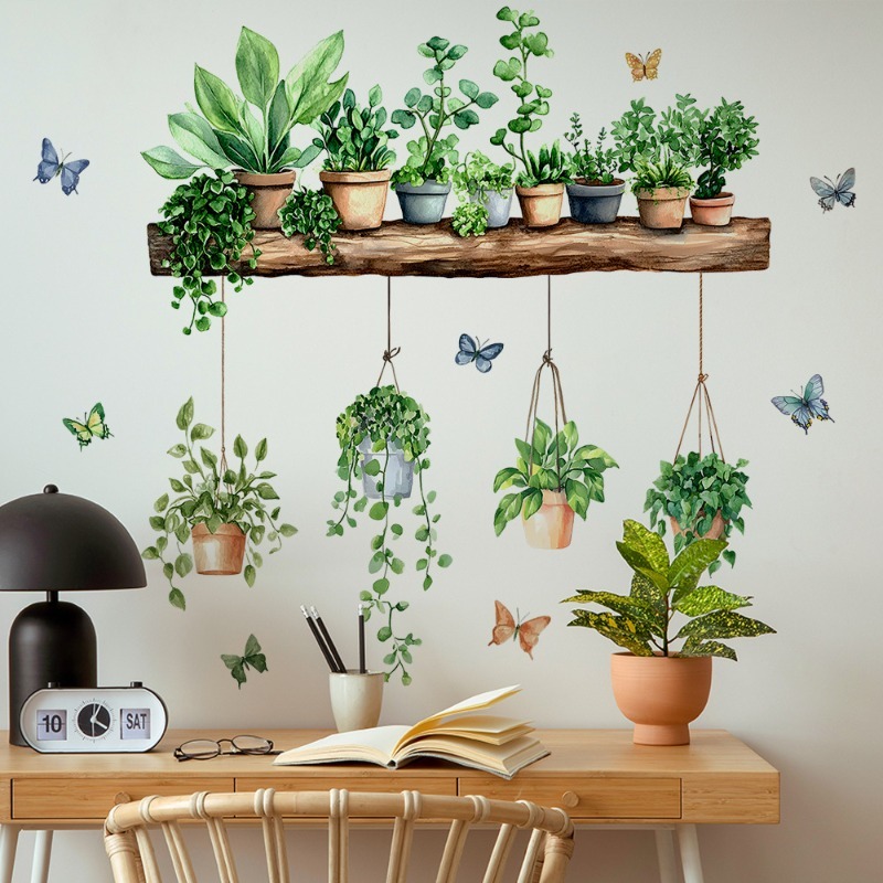 3D Potted Green Plant Shelf Wa - Echeveria Succulent reseña y precio