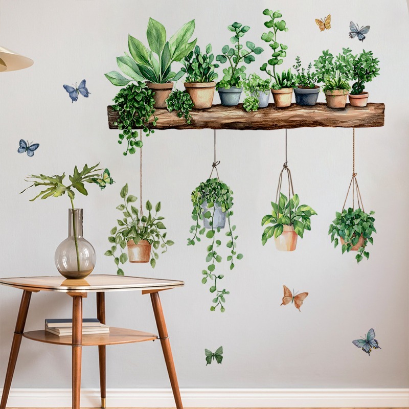 3D Potted Green Plant Shelf Wa - Echeveria Succulent reseña y precio