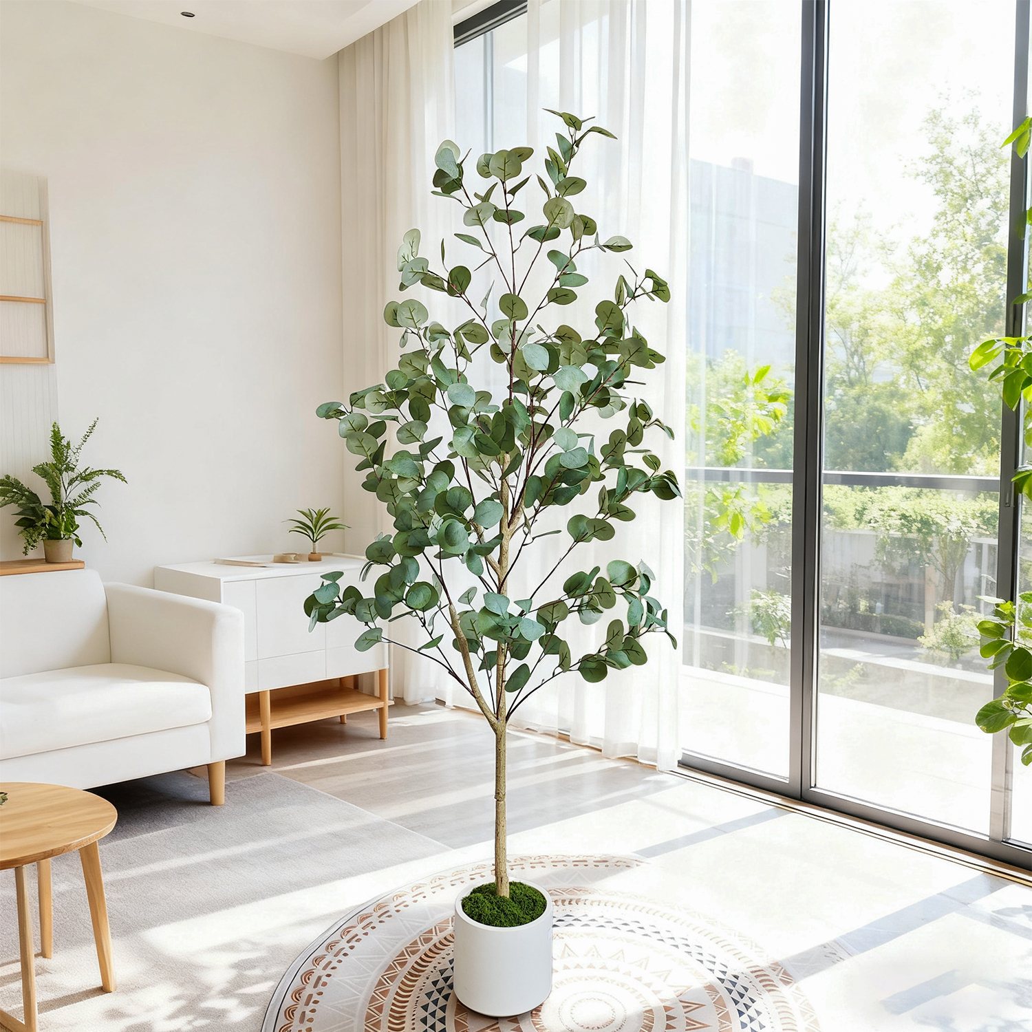 120-155Cm/5.1Ft Artificial Euc - Dracaena Marginata reseña y precio