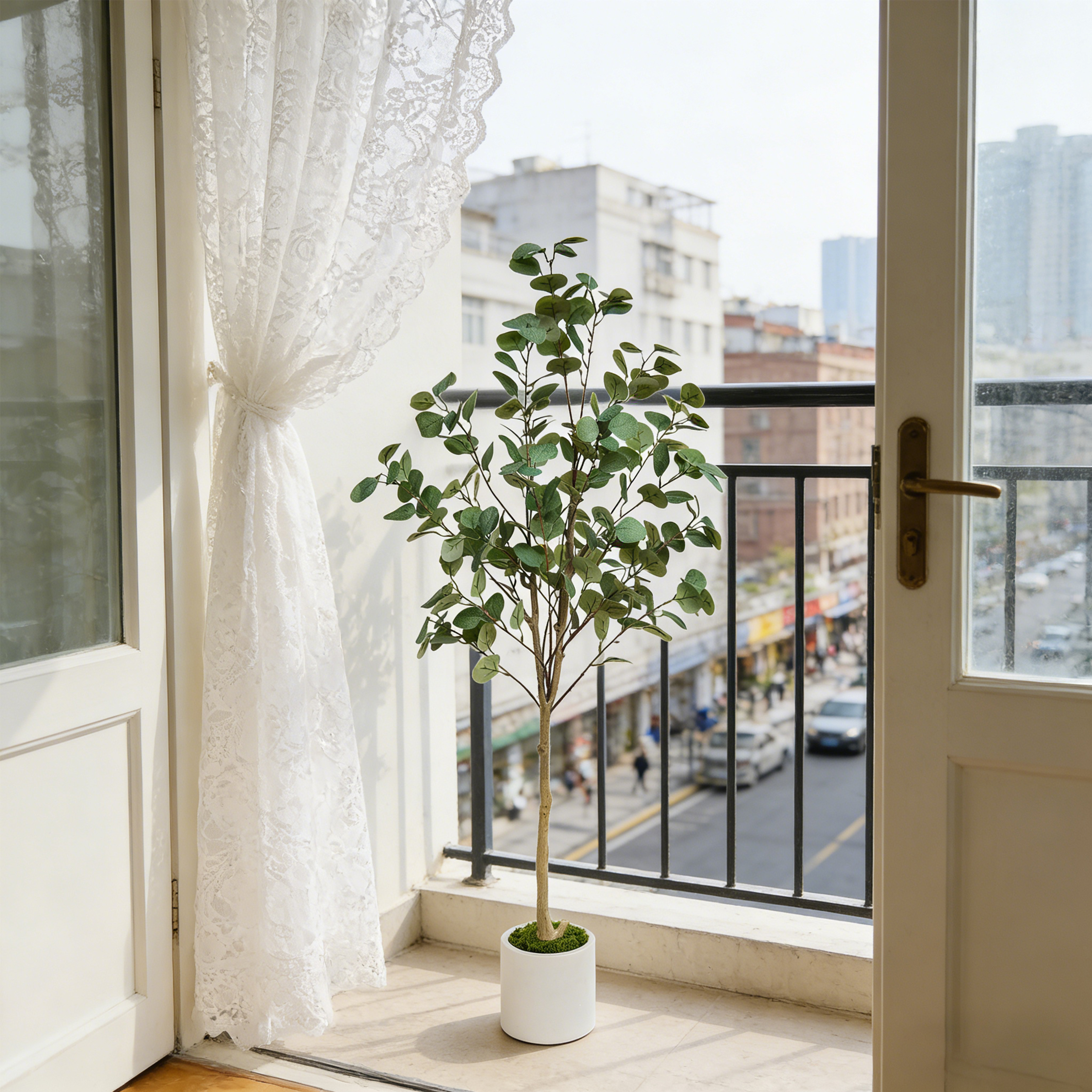 120-155Cm/5.1Ft Artificial Euc - Dracaena Marginata reseña y precio